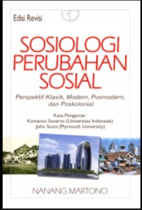 SOSIOLOGI PERUBAHAN SOSIAL