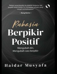 RAHASIA BERPIKIR POSITIF